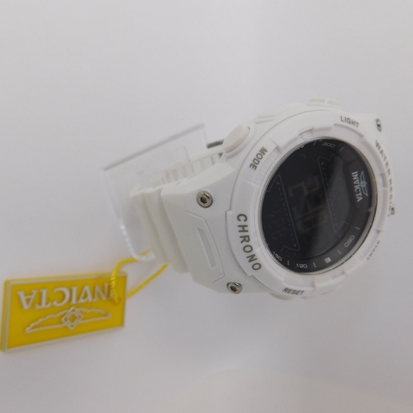 Invicta Men's Watch Racing Alarm Chronograph GMT Quartz Digital Black Dial 47524 - Picture 5 of 16